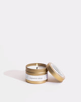 Japanese Citrus Gold Travel Candle Mini Candle Tins Brooklyn Candle Studio