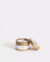 Santal Gold Travel Candle Mini Candle Tins Brooklyn Candle Studio