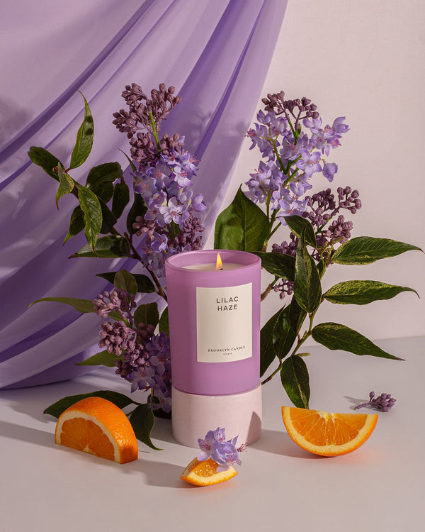 Lilac Haze Limited Edition Candle Lilac Haze Collection Brooklyn Candle Studio 